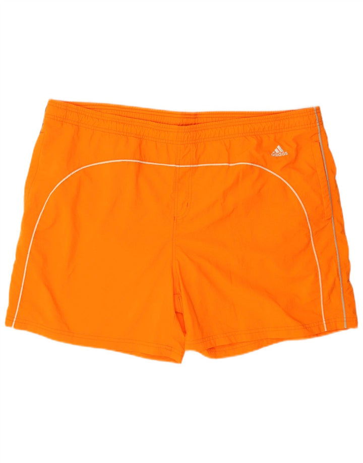 Adidas Traje de baño para hombre 2XL Naranja Nylon