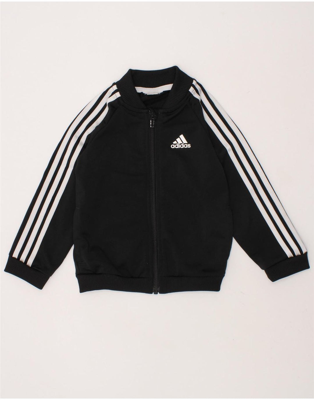 ADIDAS Baby Boys Tracksuit Top Jacket 18-24 Months Black Vintage Adidas and Second-Hand Adidas from Messina Hembry 