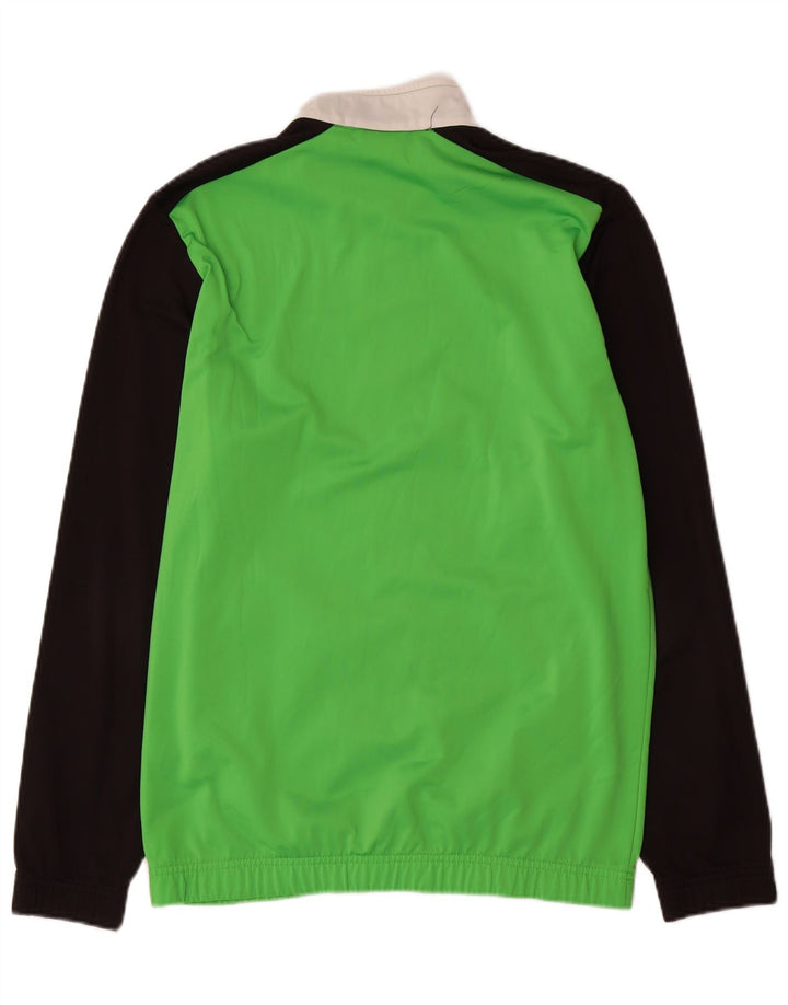 PUMA Chaqueta de chándal para niño 15-16 años Verde Colorblock Poliéster