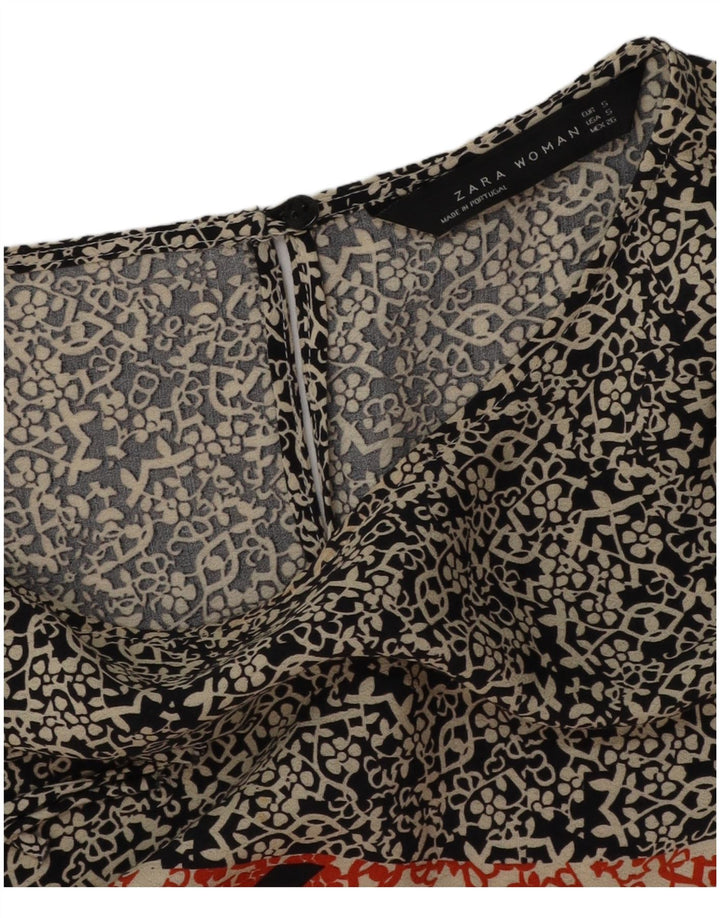 ZARA Vestido tubo extragrande para mujer UK 40 Small Multicolor