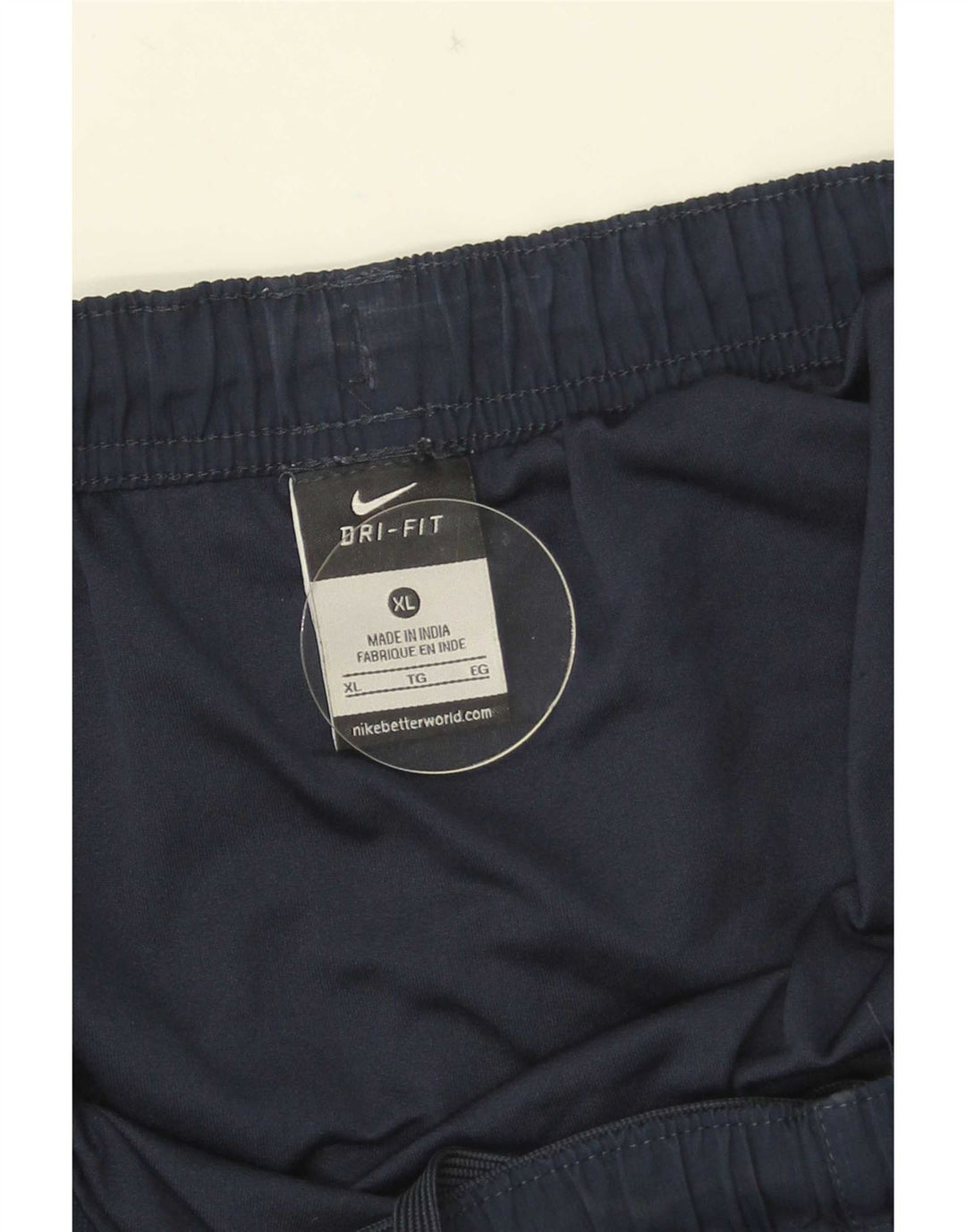 Nike Pantalones cortos deportivos Dri Fit para hombre XL Azul marino