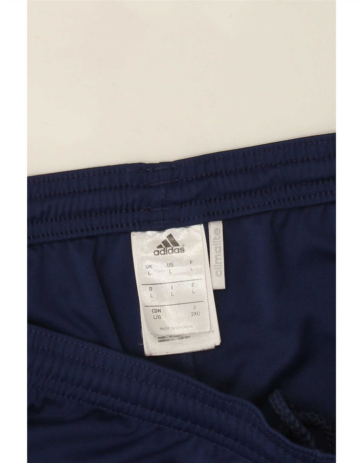 Adidas Mens Climalite Sport Shorts Grande Azul Marino Poliéster