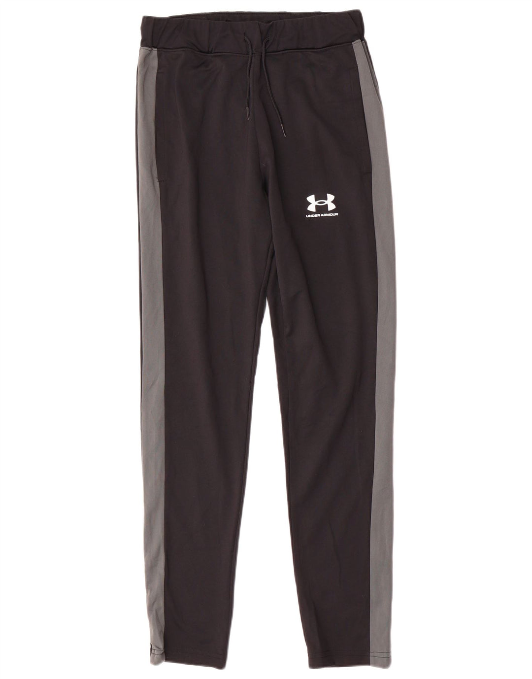 UNDER ARMOUR Pantalón de chándal para hombre Pequeño poliéster color block negro