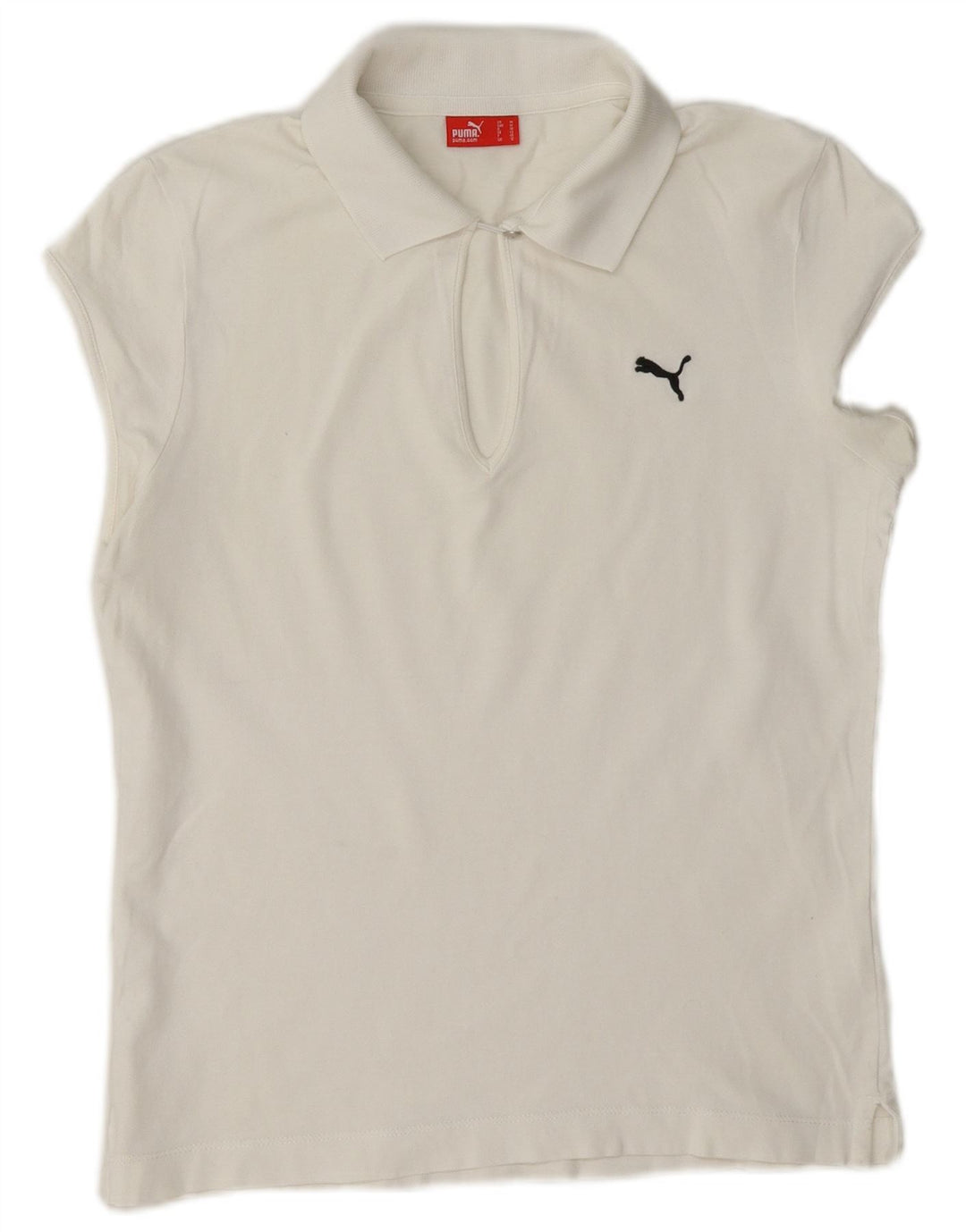 Puma - Polo para mujer (talla 40), color blanco
