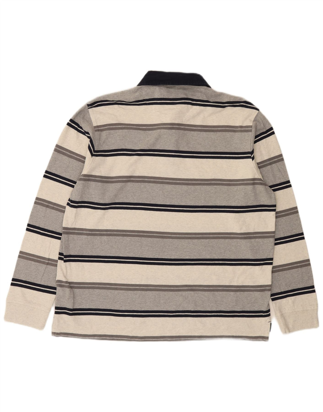Marks & Spencer Polo de rugby de manga larga para hombre XL Multicolor