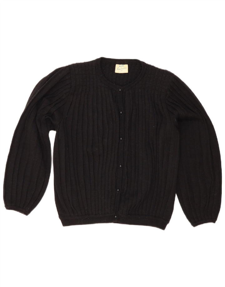 Wallis - Cárdigan para mujer, talla 40, tamaño mediano, lana negra
