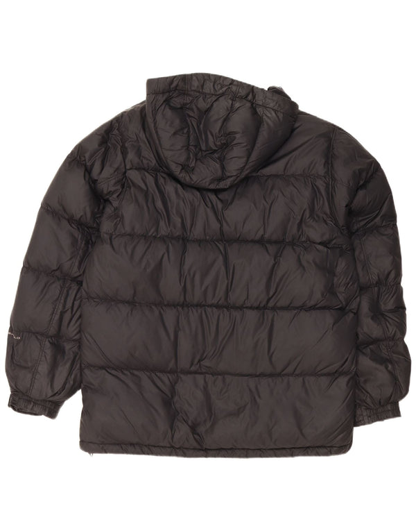 Columbia Chaqueta acolchada con capucha Omni-Shield para hombre UK 38 Medium Black Nylon
