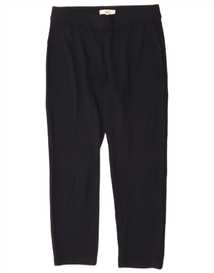Marks & Spencer Leggings para mujer UK 40 Medium Azul marino Viscosa