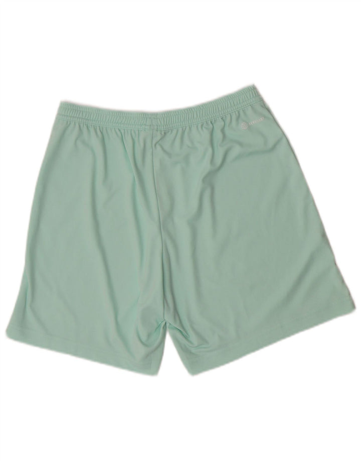 Pantalón Corto Deportivo Adidas Hombre Poliéster Verde Medio