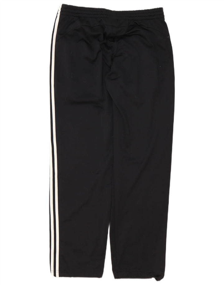 Adidas Pantalones de chándal para hombre UK 42/44 Large Negro Poliéster