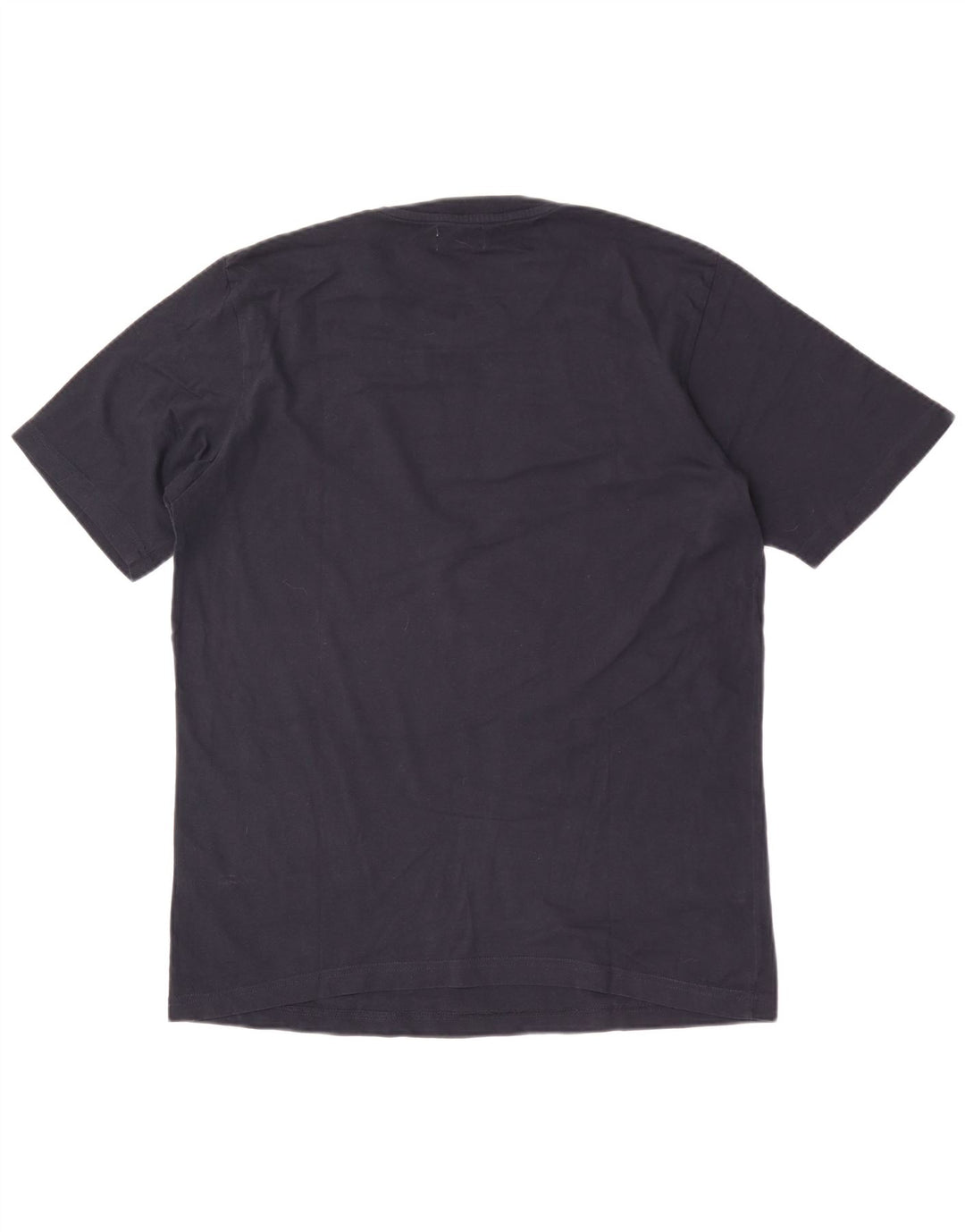 Kappa Hombre Camiseta Top Grande Azul Marino Algodón