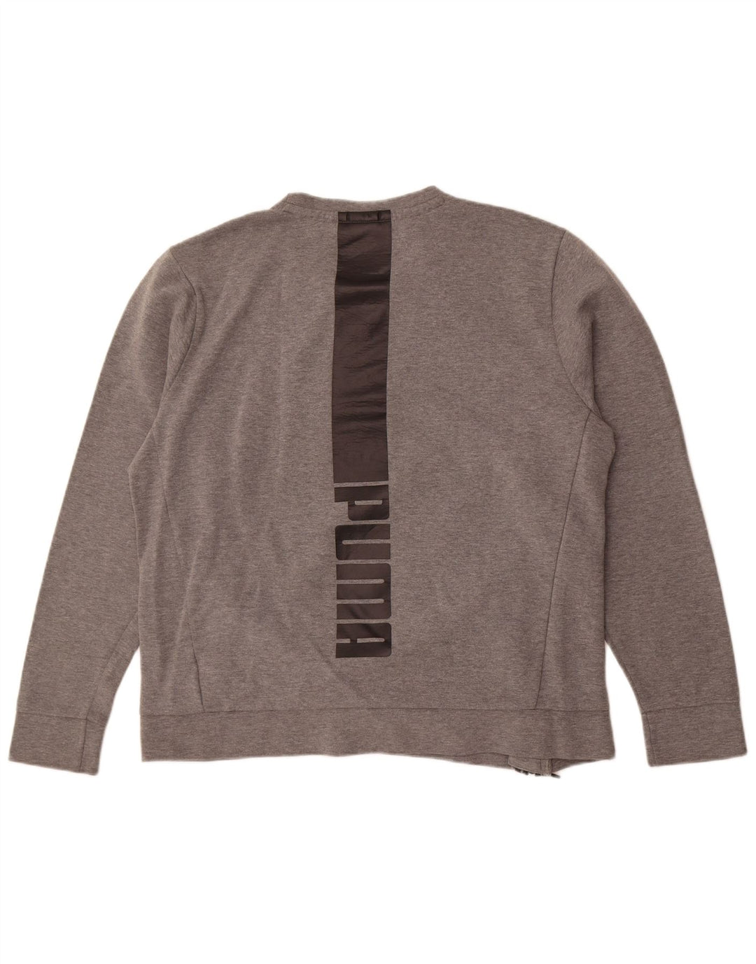 Puma Hombre Sudadera Gráfica Jumper XL Gris Algodón
