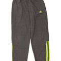 ADIDAS Hombre Climalite Chándal Pantalones Joggers Algodón Gris Medio