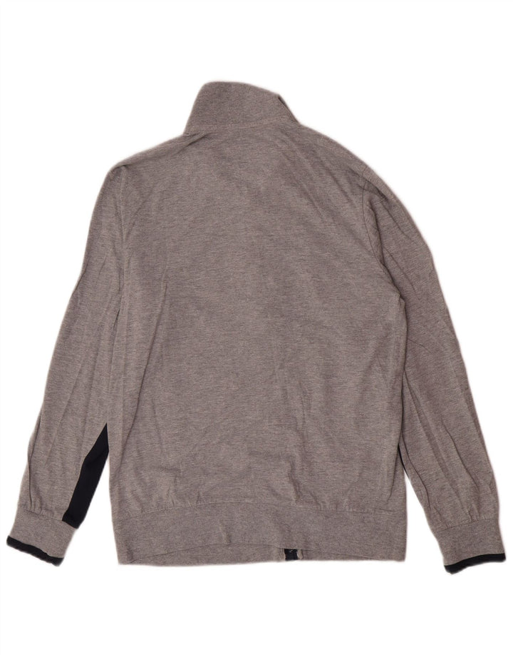 Lotto Chaqueta De Chándal Para Hombre Small Gris Colorblock Algodón