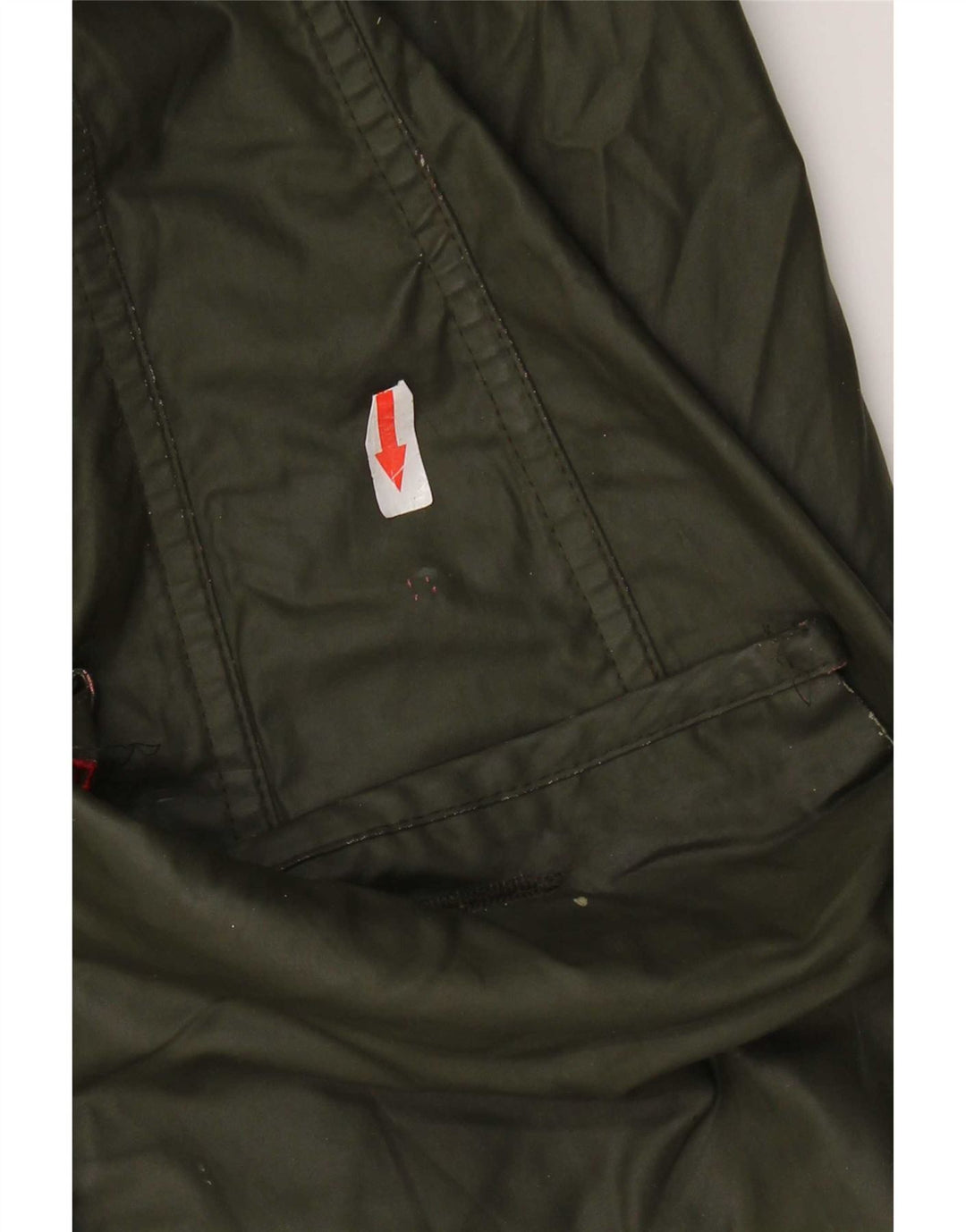 Barbour Chaqueta de algodón encerado para mujer UK 10 Small Khaki