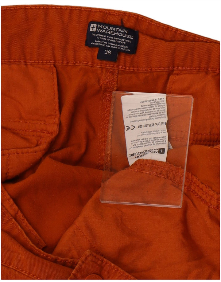 Pantalones cortos cargo para hombre Mountain Warehouse W38 XL Algodón naranja