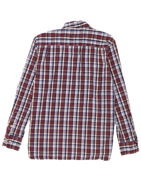 Camisa Tommy Hilfiger para hombre talla 15 1/2 16 cuadros multicolores medianos