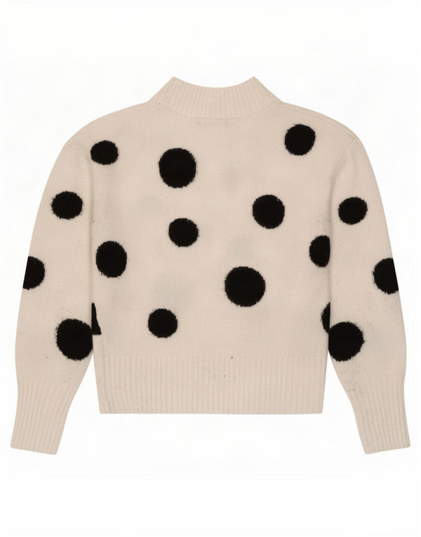Marks & Spencer Suéter con Cuello Alto para Mujer UK 6 XS Off White