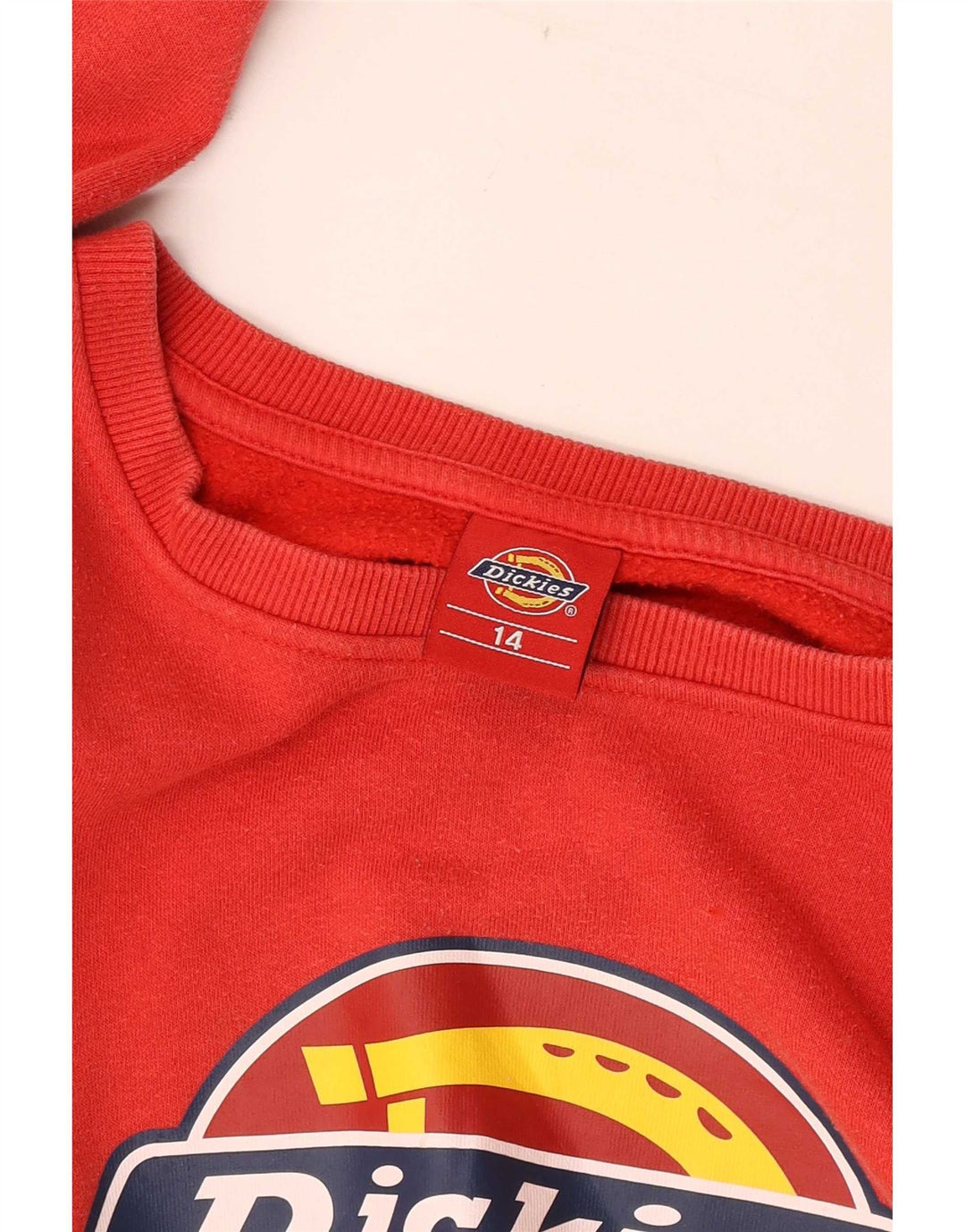 Dickies Sudadera gráfica para niños 13-14 años Rojo