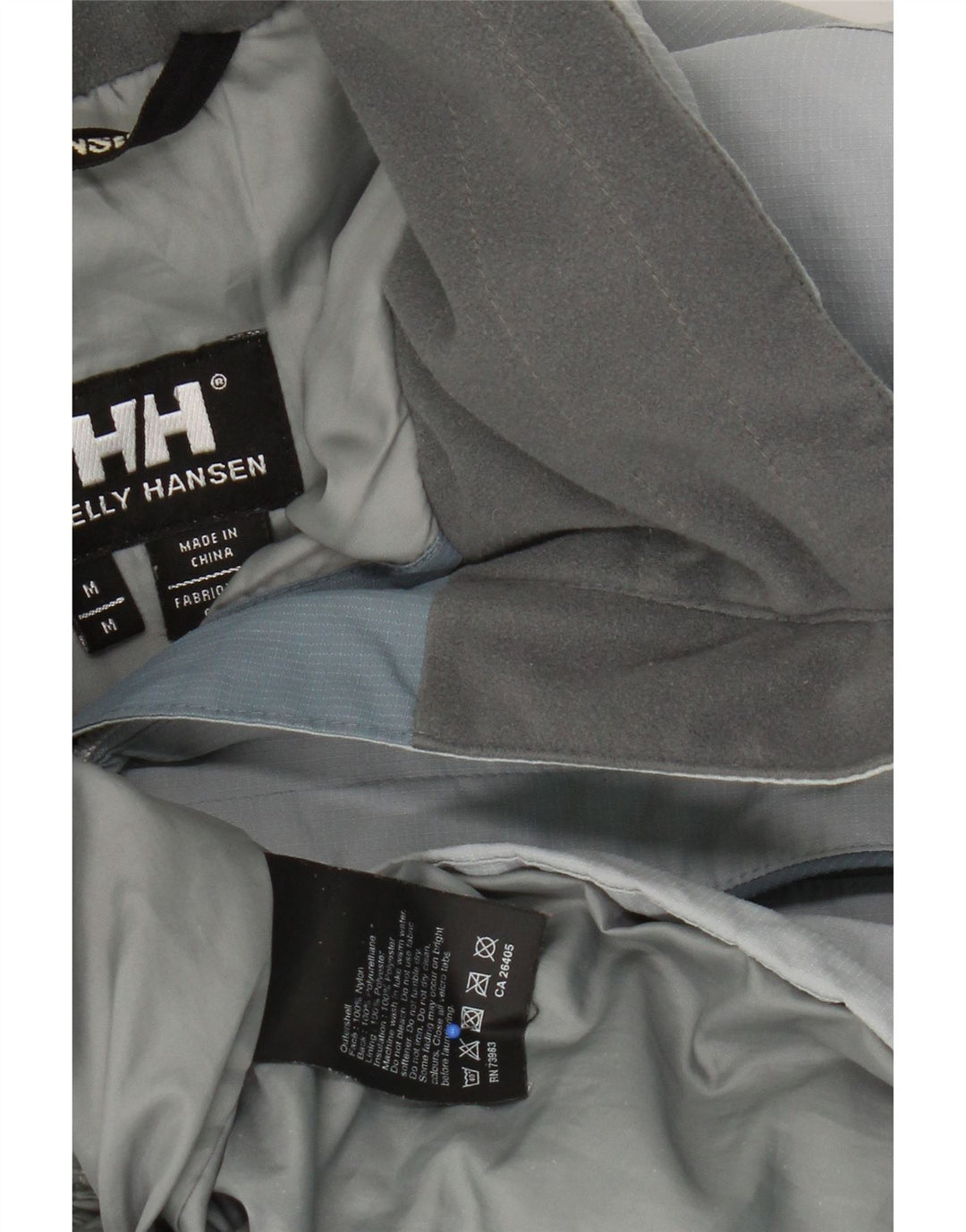 HELLY HANSEN Chaqueta cortavientos con capucha para mujer UK 44 Medium Blue Nylon