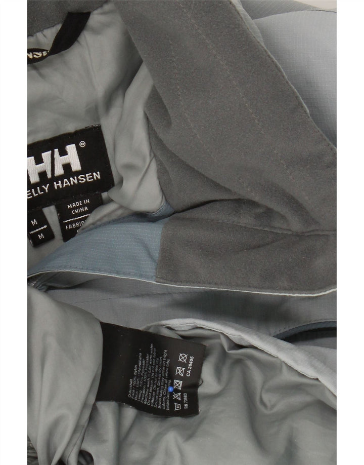 HELLY HANSEN Chaqueta cortavientos con capucha para mujer UK 44 Medium Blue Nylon