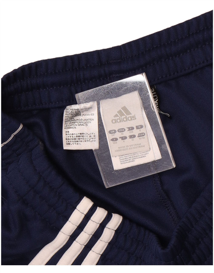 Adidas Hombre Climalite Pantalones De Chándal Medio Azul Marino Colorblock