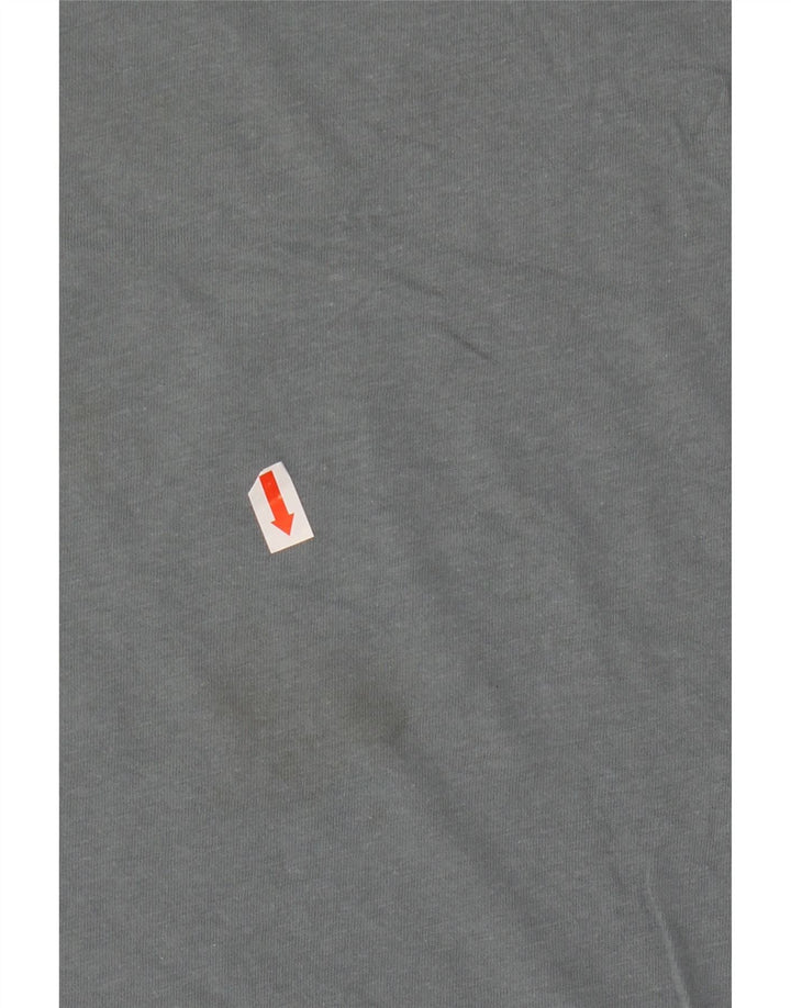 VOLCOM Camiseta gráfica para mujer Top UK 46 Large Blue Cotton