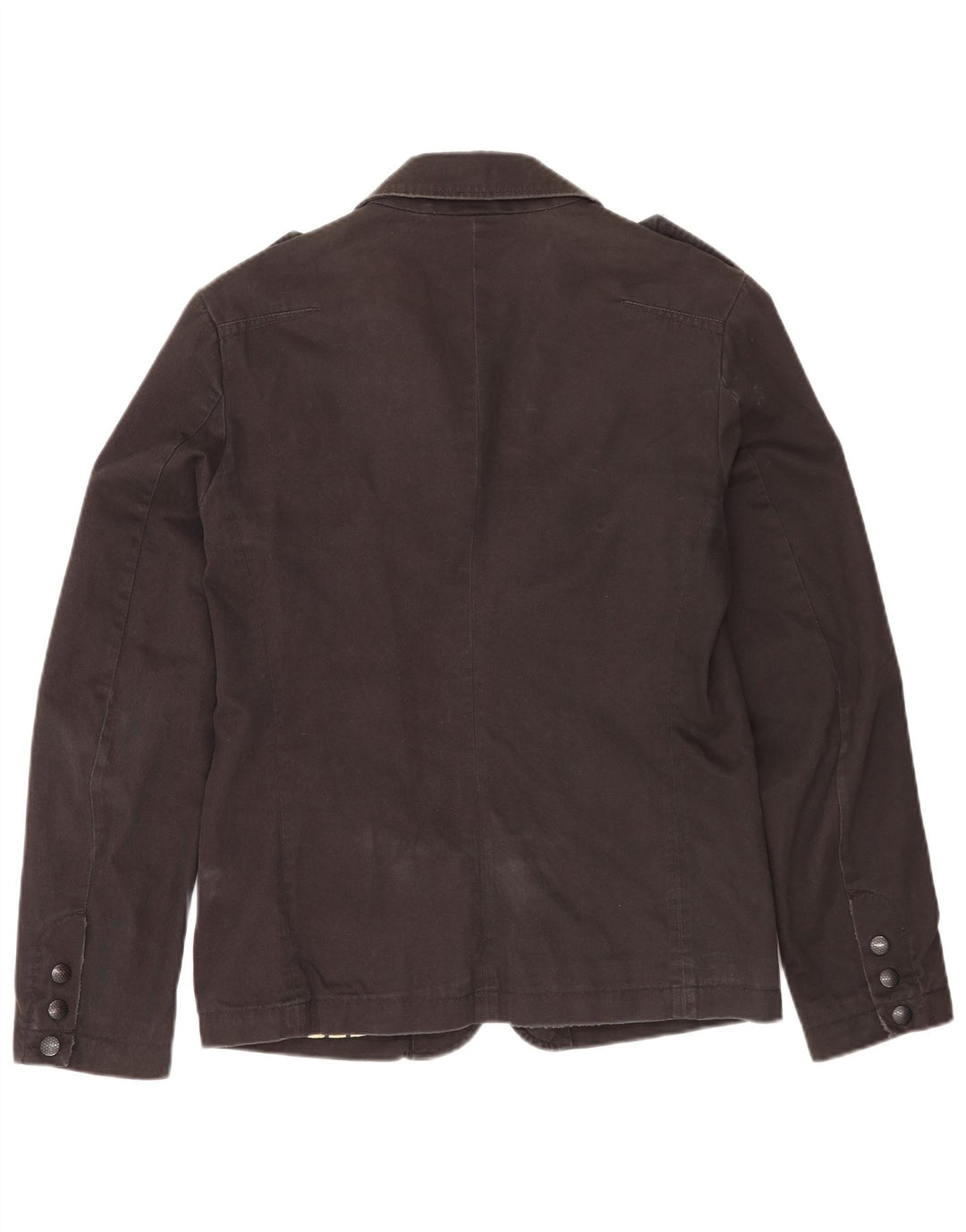 Diesel Chaqueta militar militar para hombre Reino Unido 40 Grande Negro