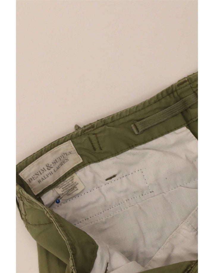 Ralph Lauren Pantalones cortos cargo para hombre W31 Algodón caqui medio