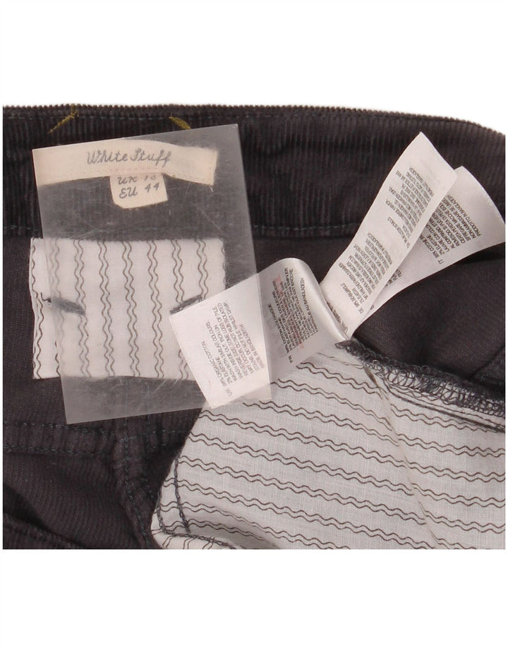 WHITE STUFF Pantalones rectos de pana para hombre UK 46 Large W32 L32 Azul marino