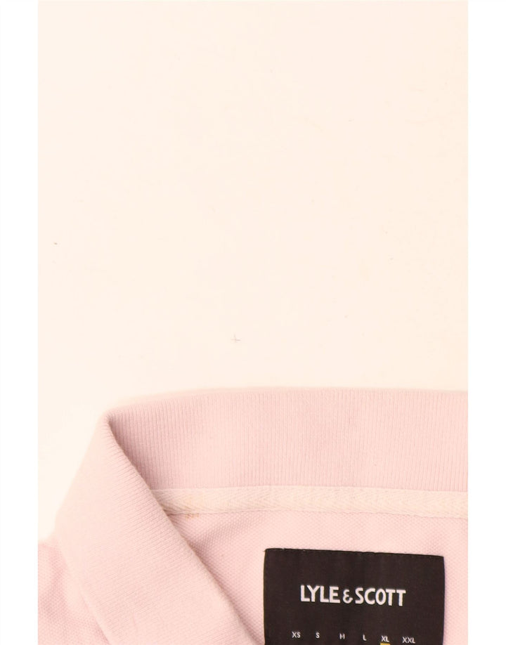 Lyle & Scott Polo Hombre XL Algodón Rosa