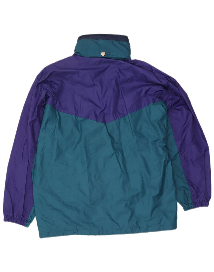 Brugi Hombre Chaqueta De Chándal Con Capucha Small Azul Marino Colorblock