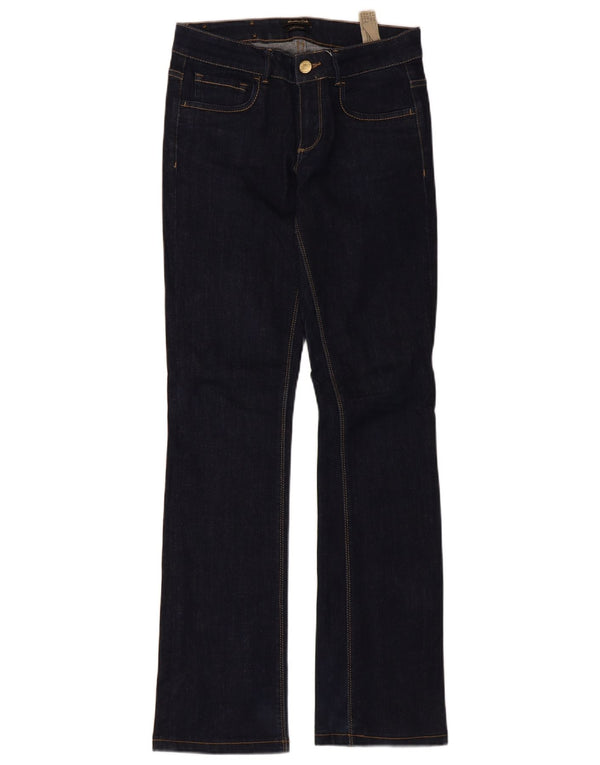Massimo Dutti Vaqueros Bootcut Mujer EU 36 XS W26 L31 Azul Marino Algodón