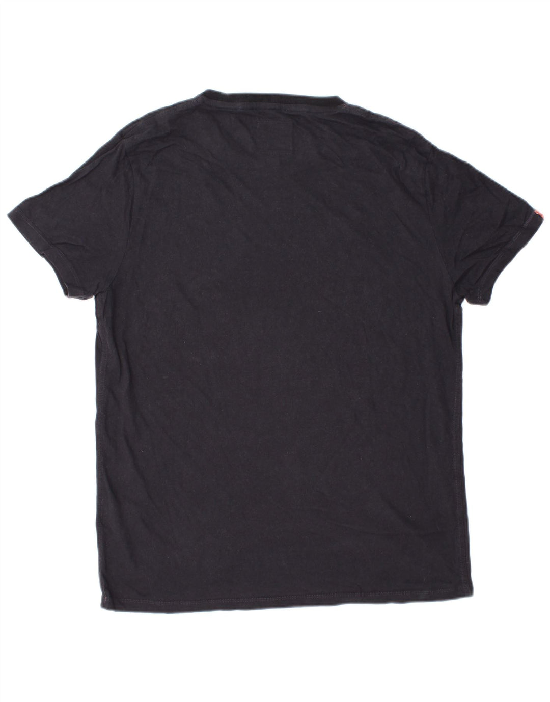 SUPERDRY Camiseta Hombre Top 2XL Azul Marino Algodón