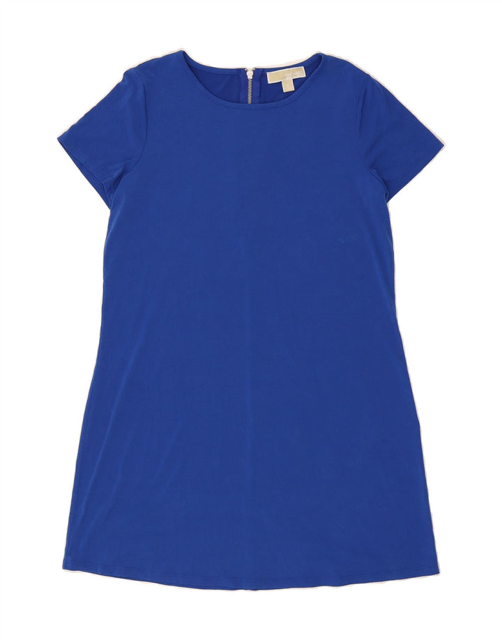 MICHAEL KORS Womens Basic Dress UK 12 Medium Blue Polyester Vintage Michael Kors and Second-Hand Michael Kors from Messina Hembry 