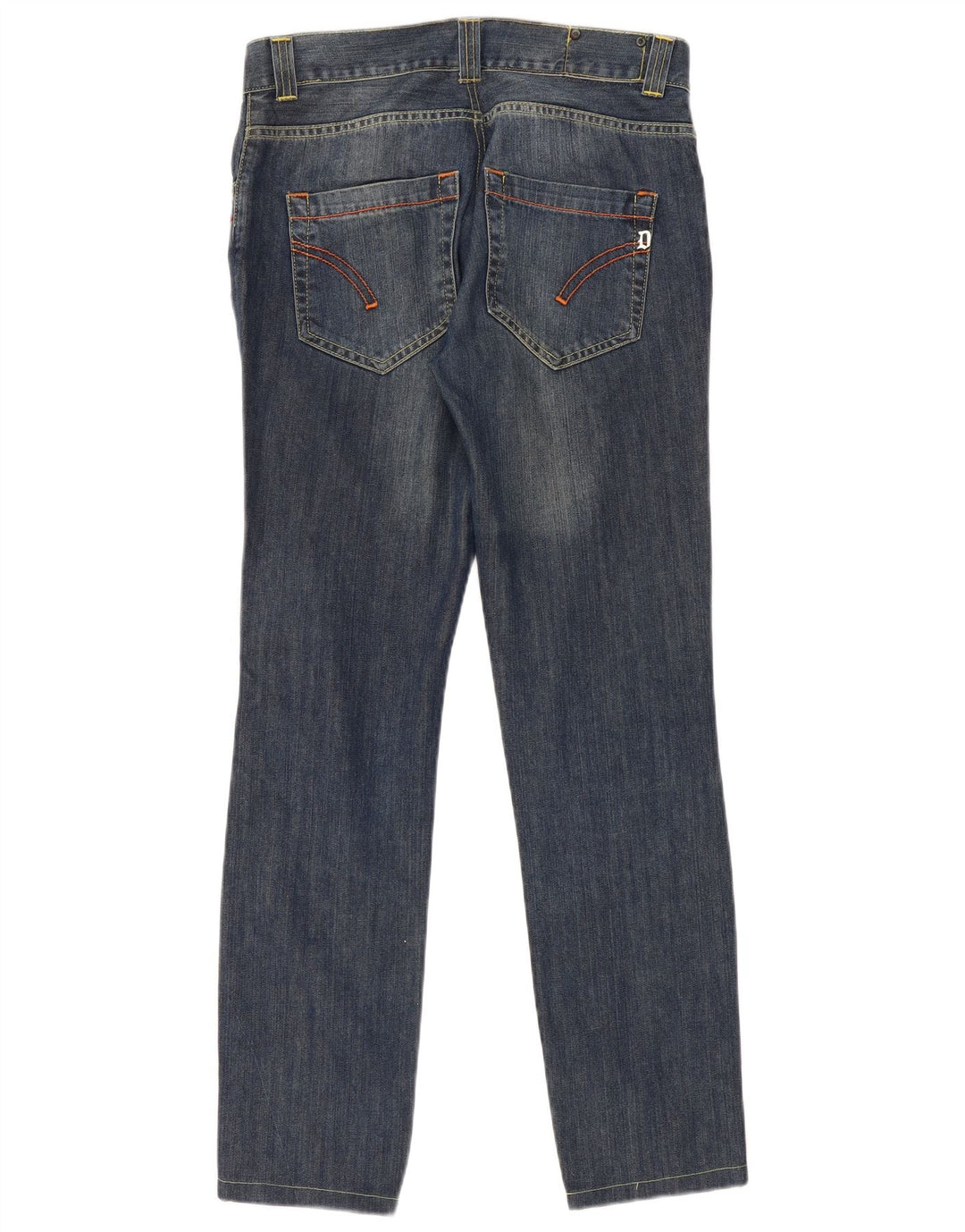 Vaqueros Dondup Mujer Slim W33 L33 Azul Marino Algodón
