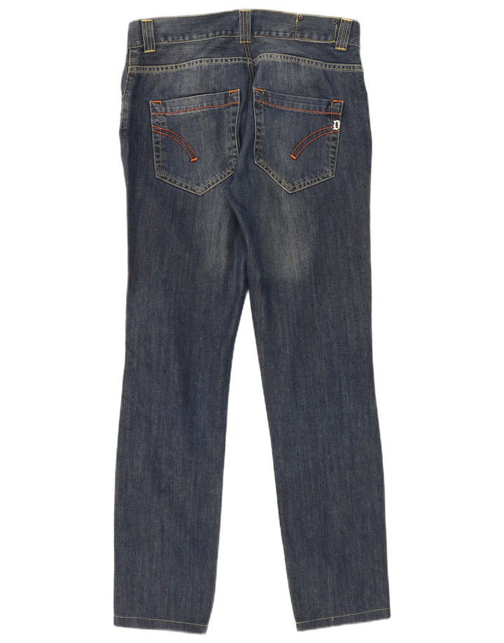 Vaqueros Dondup Mujer Slim W33 L33 Azul Marino Algodón