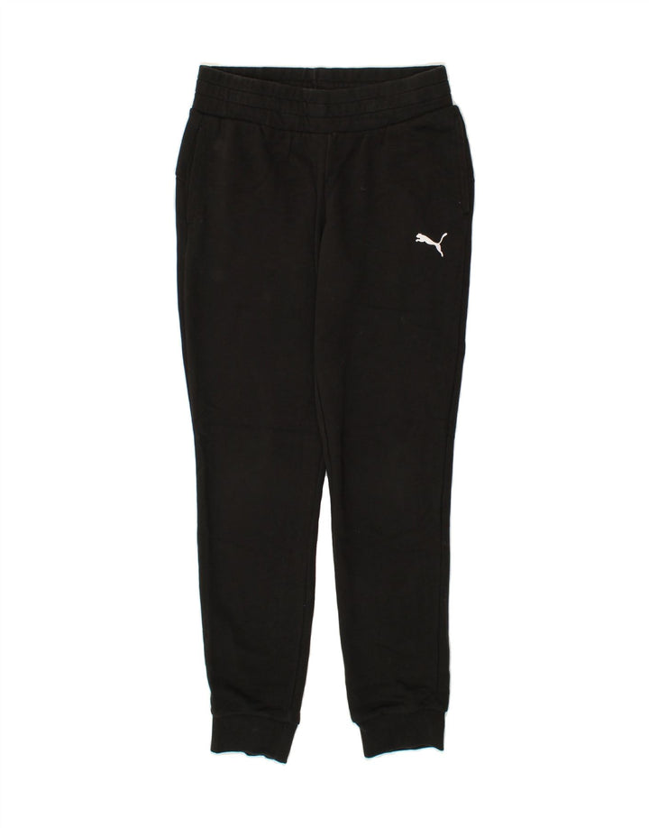 PUMA Mens Tracksuit Trousers Small  Black Cotton Vintage Puma and Second-Hand Puma from Messina Hembry 