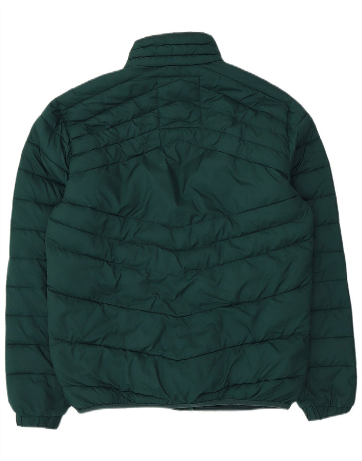 JACK & JONES Chaqueta acolchada para hombre ES 38 Verde medio Poliéster