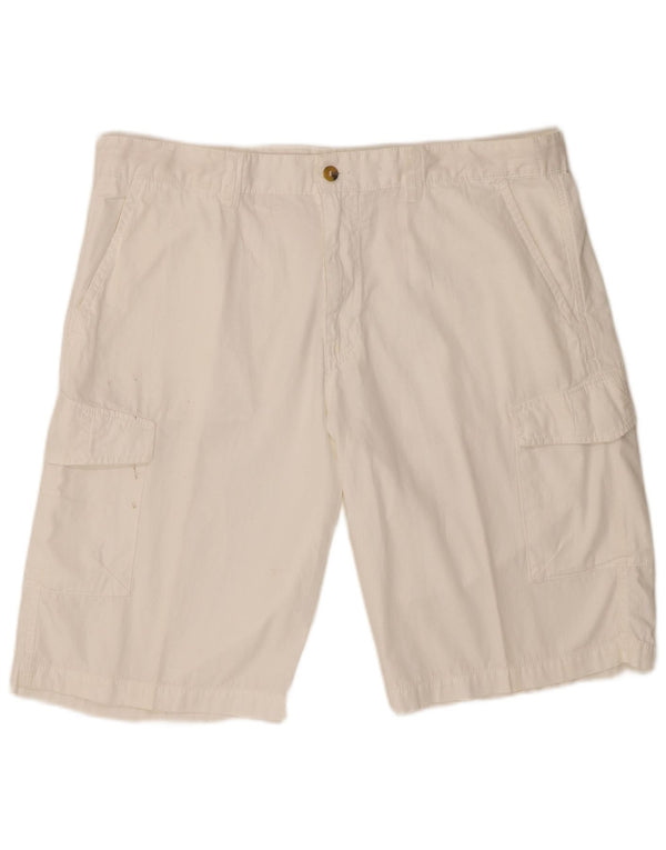 Slam Shorts Cargo Hombre W38 XL Algodón Blanco