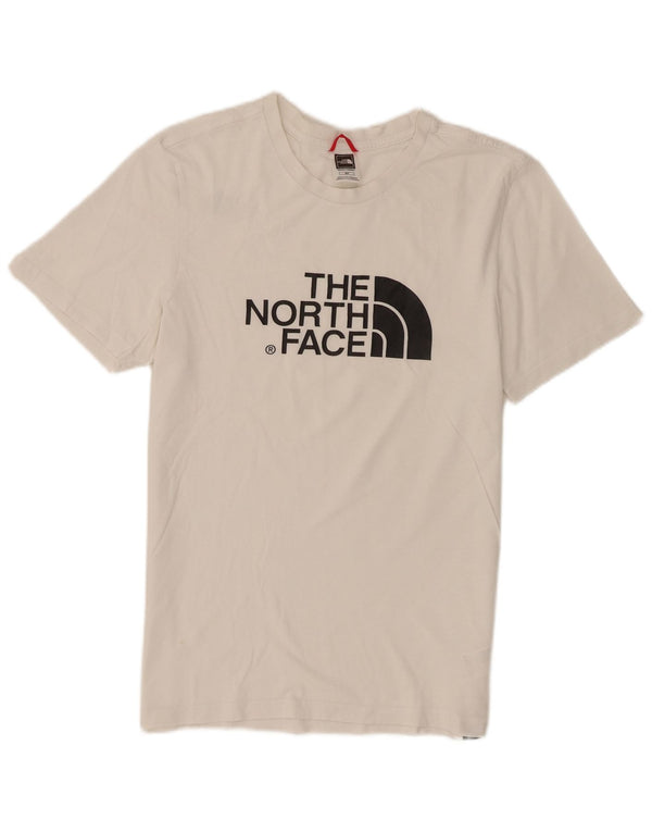 The North Face Camiseta gráfica para hombre Top Small White Cotton