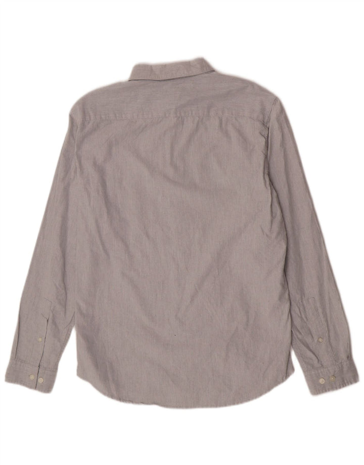 Camisa Jack Wills Hombre Slim Fit Algodón Gris Medio