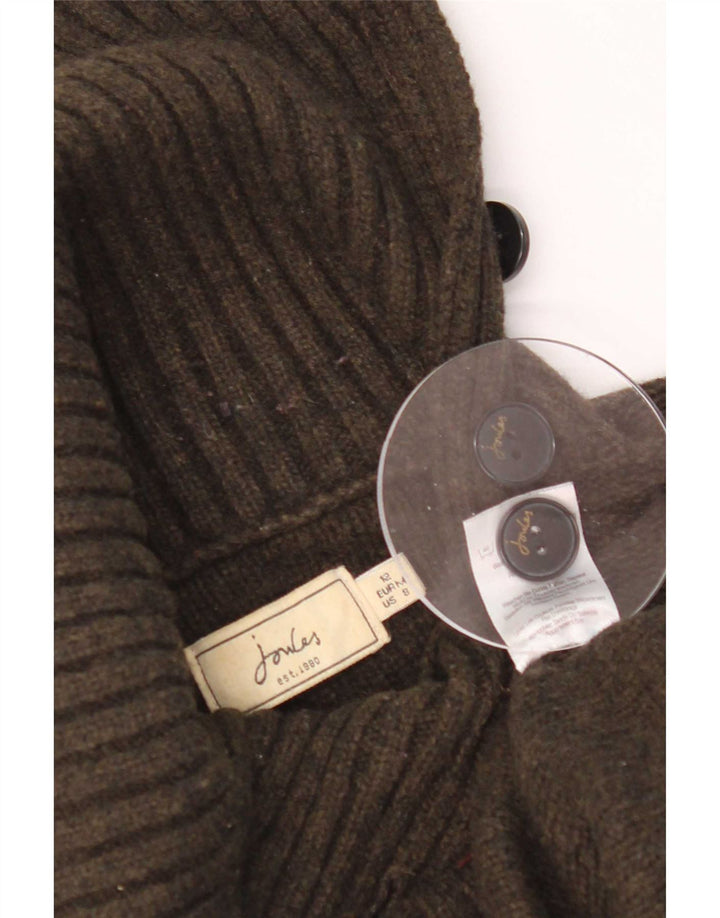 Joules Suéter corto con cuello vuelto para mujer UK 40 Lana caqui mediana