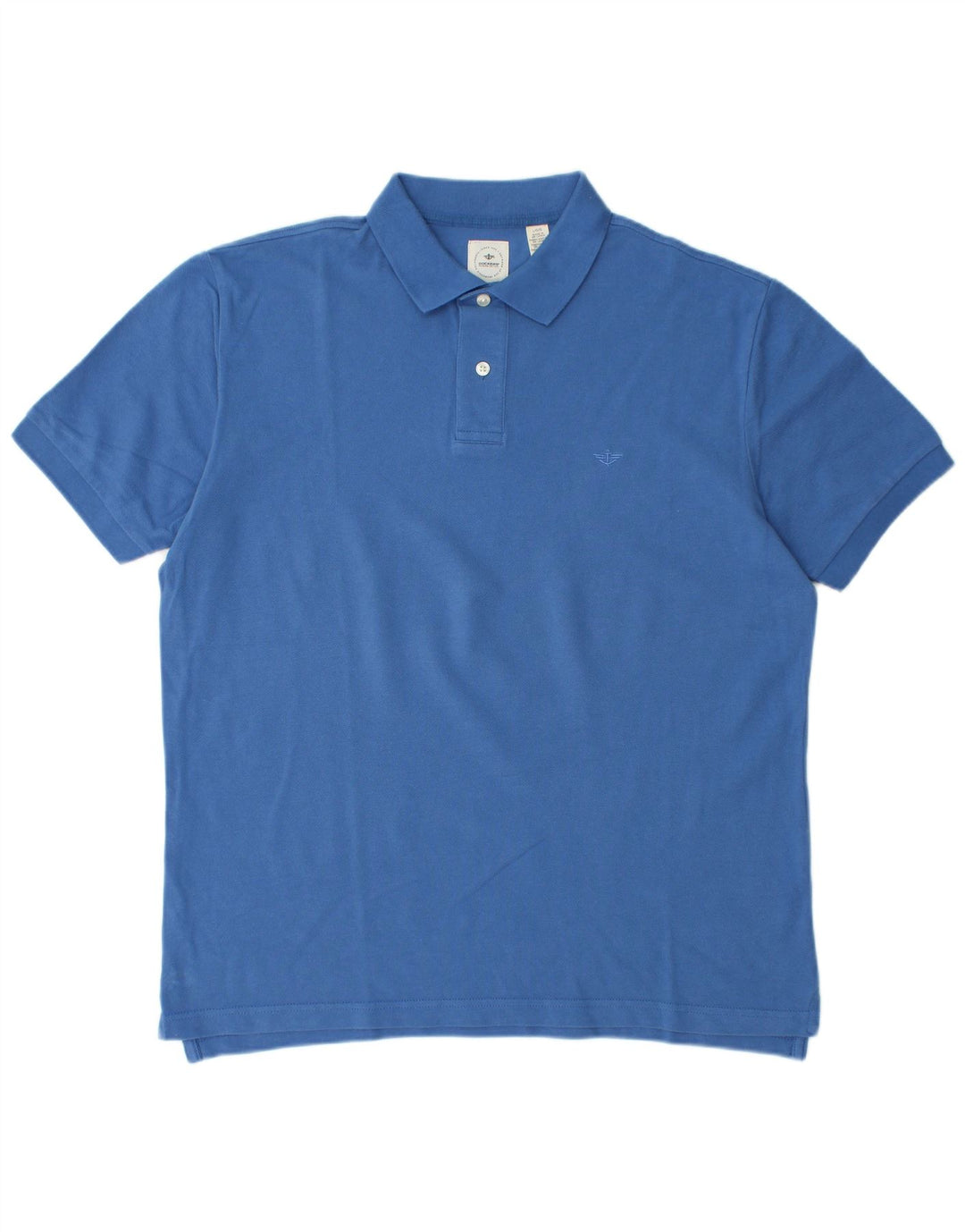 DOCKERS Polo Hombre Algodón Azul Grande