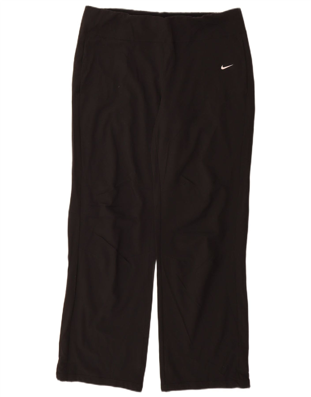 Nike - Pantalones de chándal Dri Fit para mujer, talla M, poliéster negro