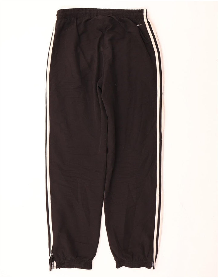 ADIDAS Hombre Climalite Chándal Pantalones Joggers Medio Negro Poliéster