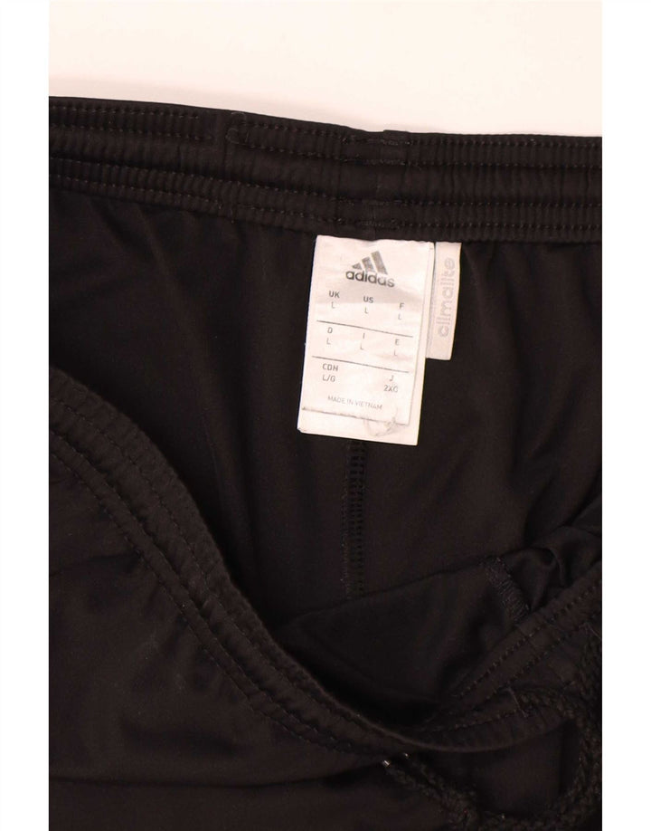 Adidas Mens Climalite Sport Shorts Grande Negro Poliéster