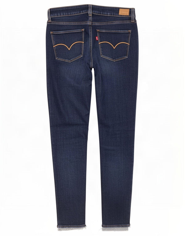 Levi's Mujer Legging Cropped Jeans W29 L26 Algodón Azul