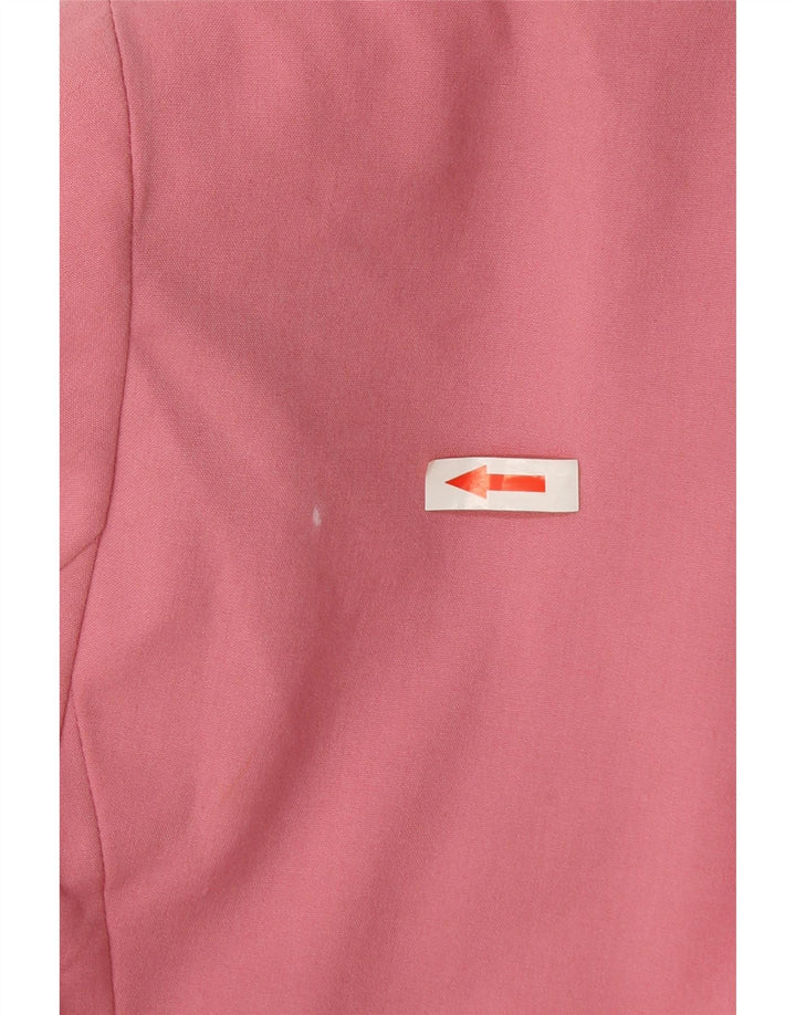 Zara Mujer Chaqueta Blazer De 1 Botón EU 38 Small Rosa Poliéster