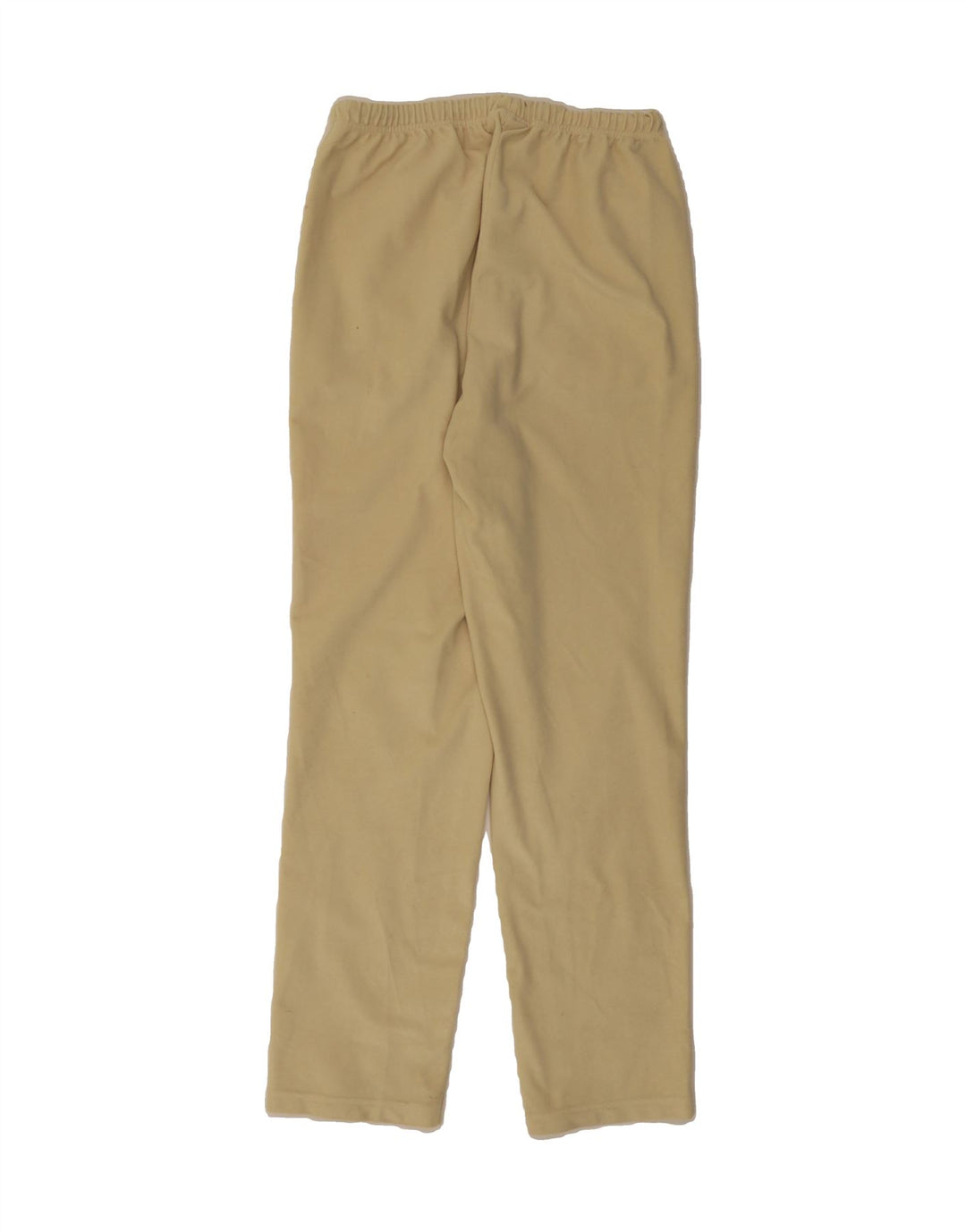 DIADORA Womens Fleece Tracksuit Trousers UK 14 Medium Beige Polyester Vintage Diadora and Second-Hand Diadora from Messina Hembry 